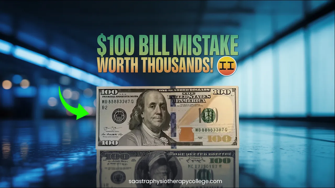 $100 Bill Mistake Worth Thousands