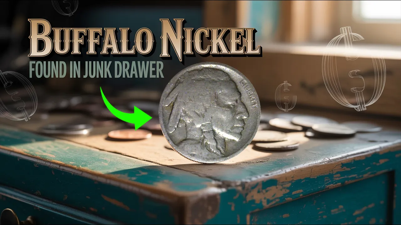 Buffalo Nickel Found in Junk Drawer