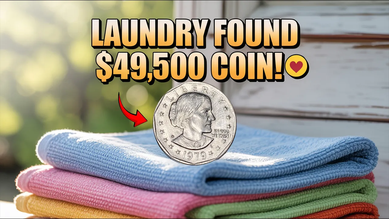 Laundry Found $49,500 Coin