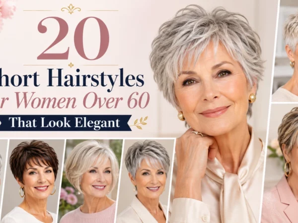 20 short hairstyles for women over 60
